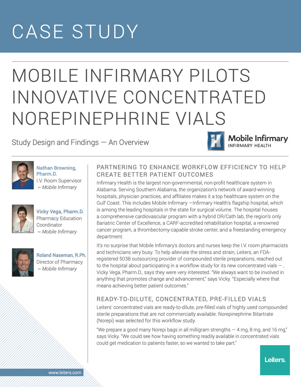 Mobile Infirmary Concentrated Vial Case Study October 2022