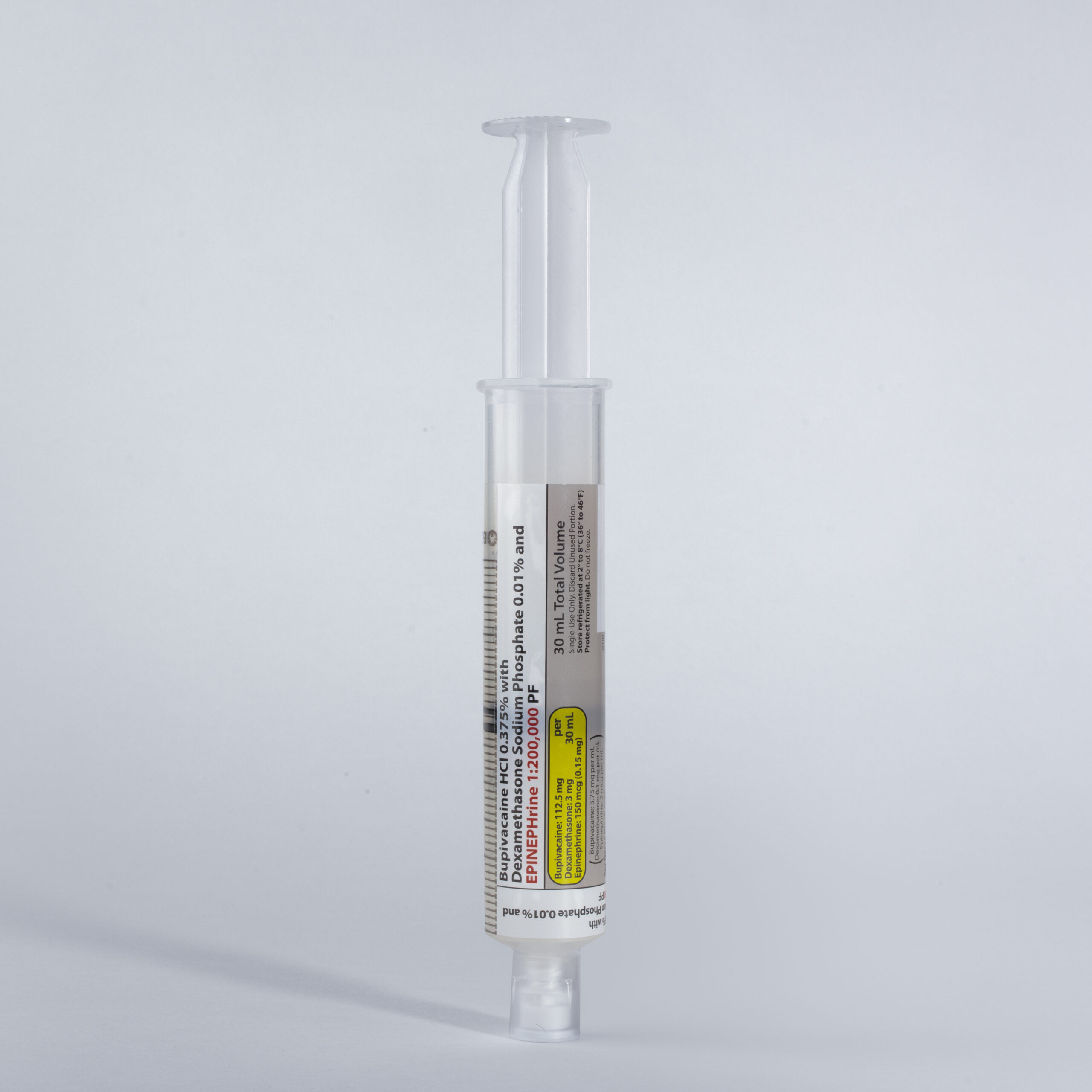 Bupivacaine/Dexamethasone/Epinephrine, preservative free, 30 mL in 50 mL Syringe