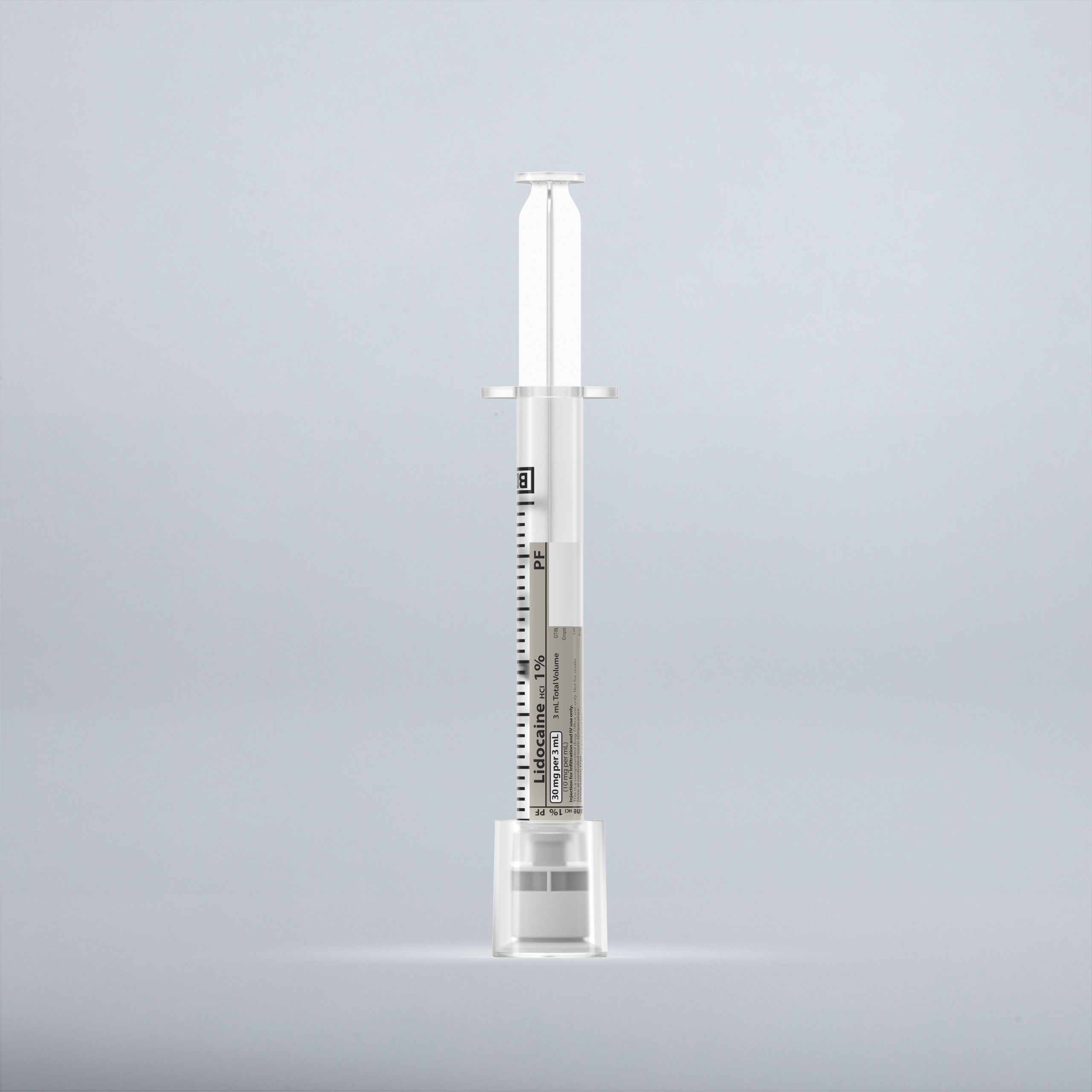 F3068 Lidocaine 1% 3mL Standing
