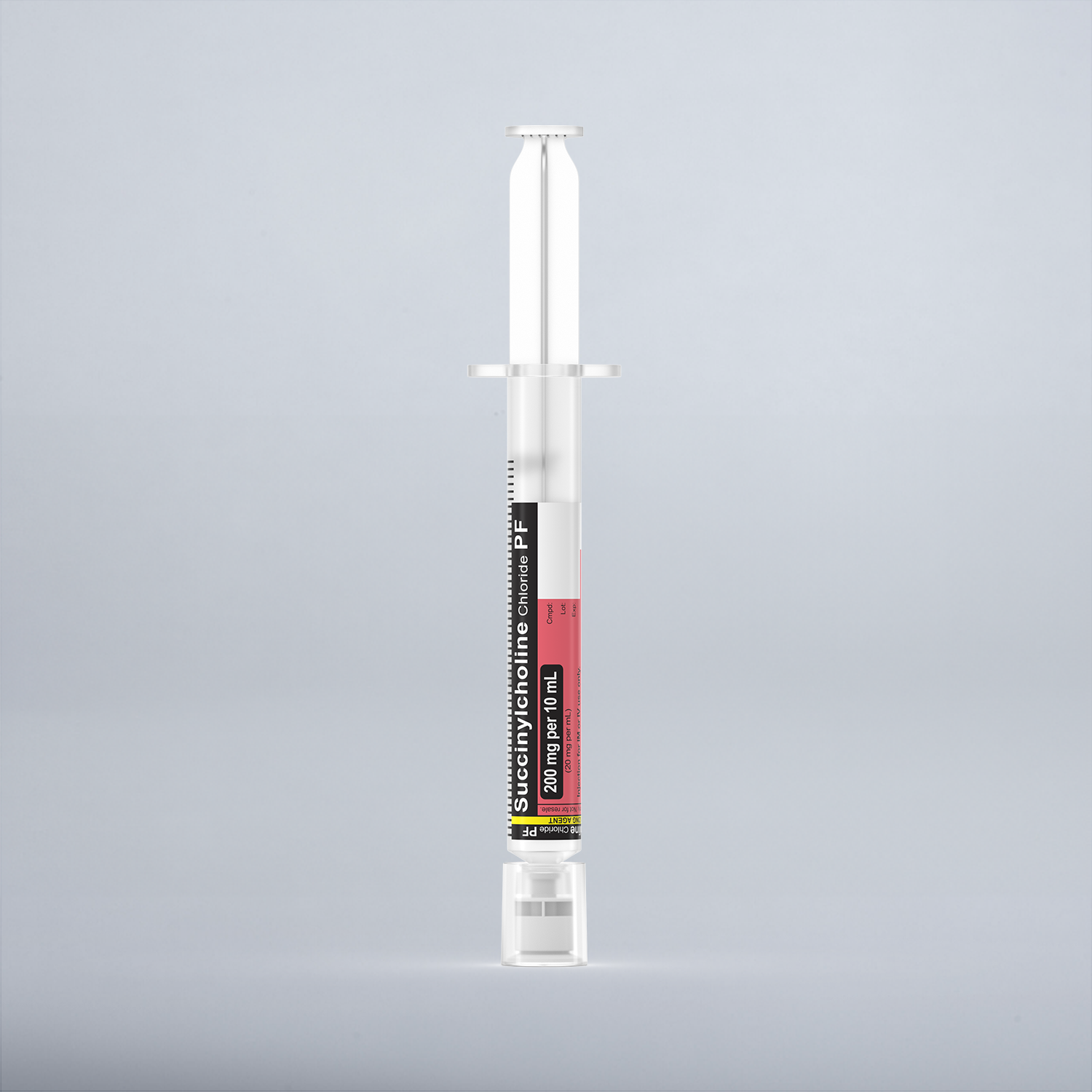 Succinylcholine Chloride 20 mg/mL, preservative free 10 mL in 10 mL Syringe