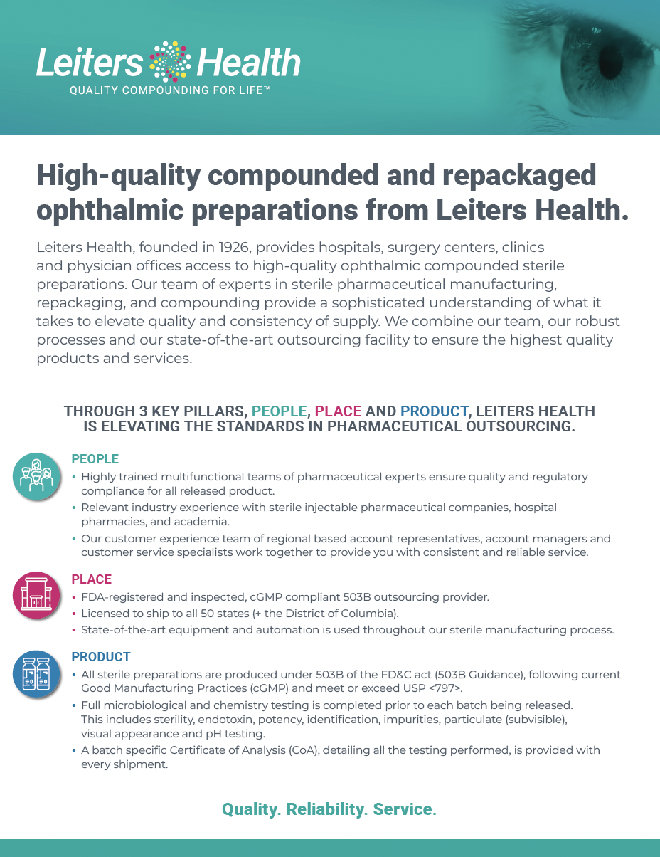 Leiters Health Ophthalmic Products
